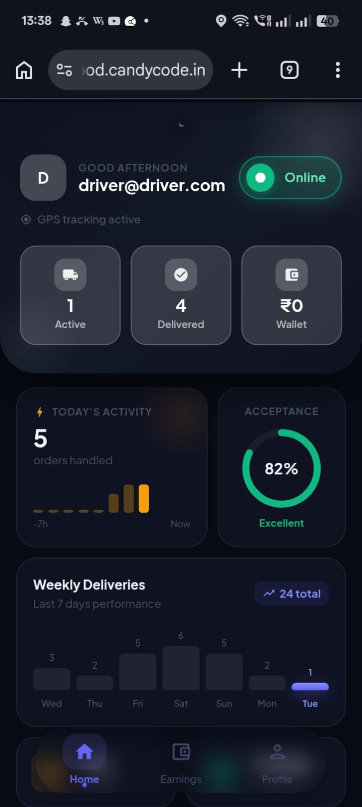Driver App